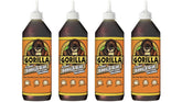 Gorilla Original Waterproof Polyurethane Glue, 36 ounce Bottle, Brown, (Pack of 4)