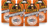 Gorilla Tough & Clear; Double Sided Mounting Tape; Weatherproof; 1" x 60"; Clear; (Pack of 5)