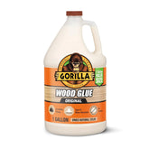 Gorilla 木胶,天然木色,1 加仑(约 3.8 升)瓶装(1 件装) - 防水适用于室内或室外项目和修理