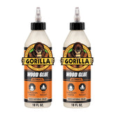 Gorilla 终极防水木胶,18 盎司(约 510.3 克),天然木色(2 件装)