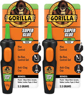 Gorilla 超级胶水凝胶笔,5.5 克(2 支装)